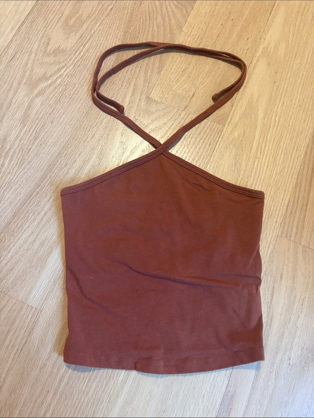 Women’s Rust Cross-Strap Tank Top